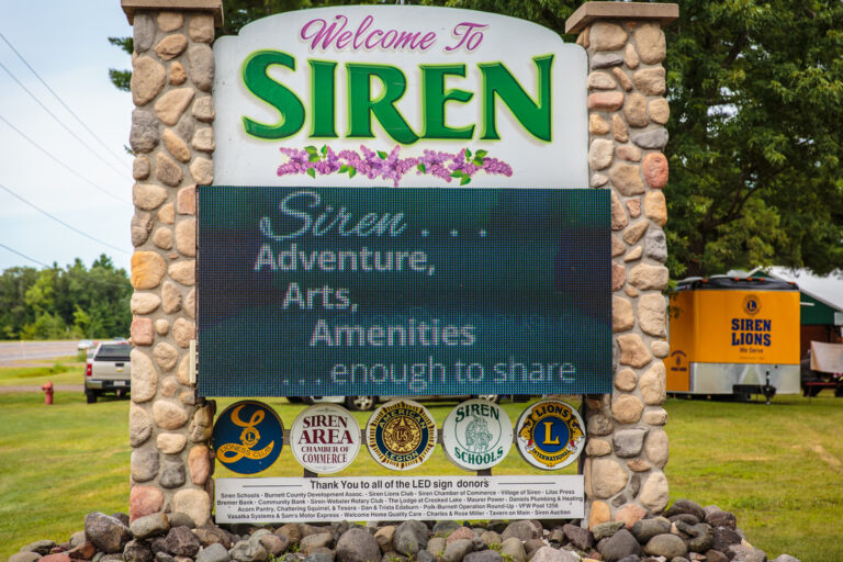 Siren Wisconsin scenic view